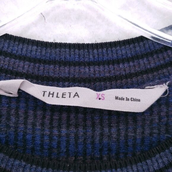 ATHLETA Fit & Flare Ribbed Sweater Dress Nylon Wool Blend Size XS - Picture 4 of 8